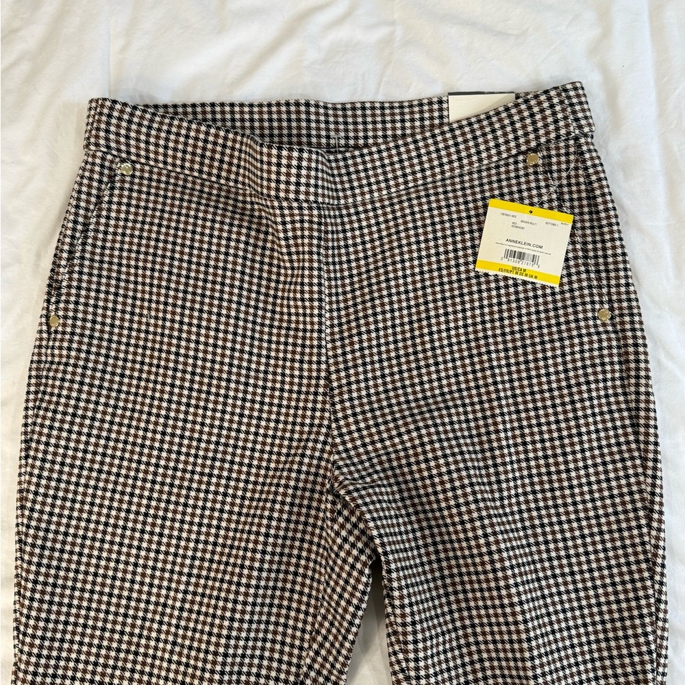 Anne Klein Checkered Dress Pants